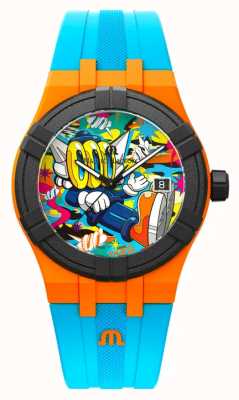 Maurice Lacroix Aikon Quartz #TIDE Upcycled-Plastic (40mm) Benzilla Special Edition AI2008-50YZA-000-0
