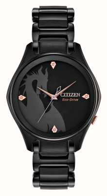 Citizen Disney Villains Maleficent Diamond-Set Eco-Drive Watch EM0595-51W