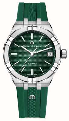 Green AI6007- USA (39mm) SS002-630-1 Automatic Aikon Lacroix Watches™ - Class Clous / Dial De Maurice Paris First