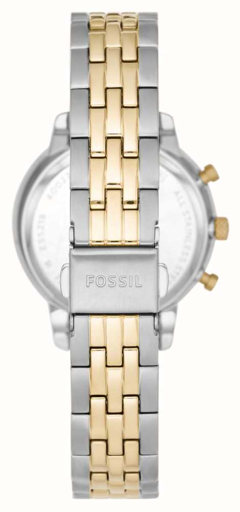 Fossil Women\'s Neutra | Mother-of-Pearl Chronograph Dial | Two Tone  Bracelet ES5216 - First Class Watches™ USA