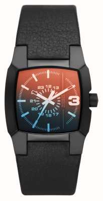 Blue Leather Watches™ | - Class Cliffhanger Diesel USA DZ1998 First Brown Dial Aqua Strap