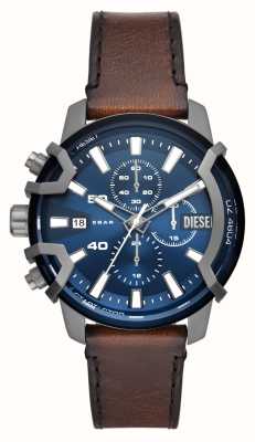 Diesel Griffed Chronograph | Black Class First USA Leather Strap - DZ4603 Watches™
