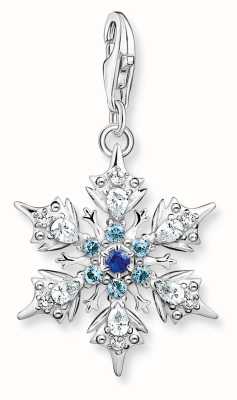 Thomas Sabo Sterling Silver | Crystal Set | Snowflake Charm 1902-945-7