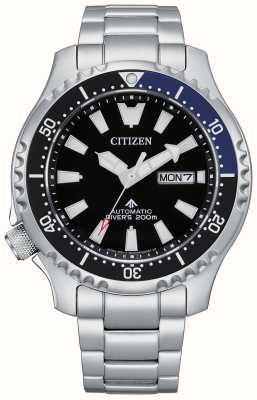 Citizen Men's Automatic Promaster Diver Black Dial NY0159-57E