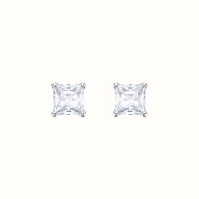 Swarovski Attract | Rhodium Plated | White | Stud |Earrings 5430365