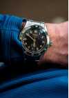Customer picture of LONGINES SPIRIT ZULU TIME GMT 42mm Green Bezel Steel Bracelet L38124636