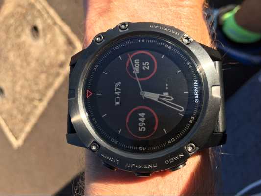 fenix 5 slate grey