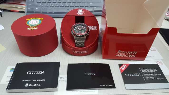 Citizen eco drive red arrows outlet instructions